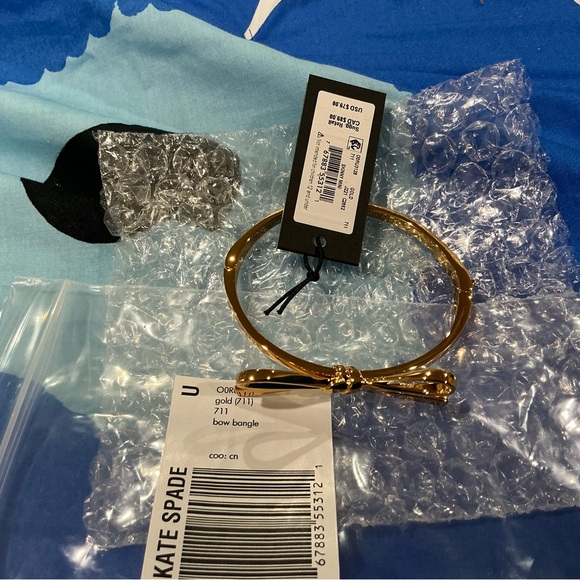 KATE SPADE Skinny Mini Bow Bangle - Picture 5 of 6